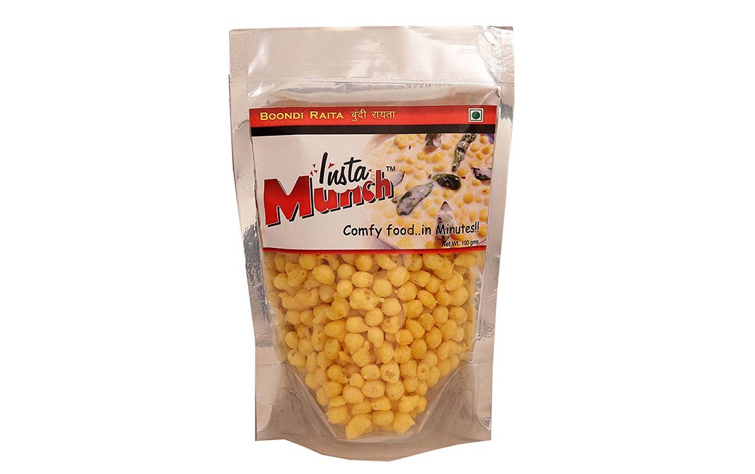 Instamunch Boondi Raita    Pack  100 grams